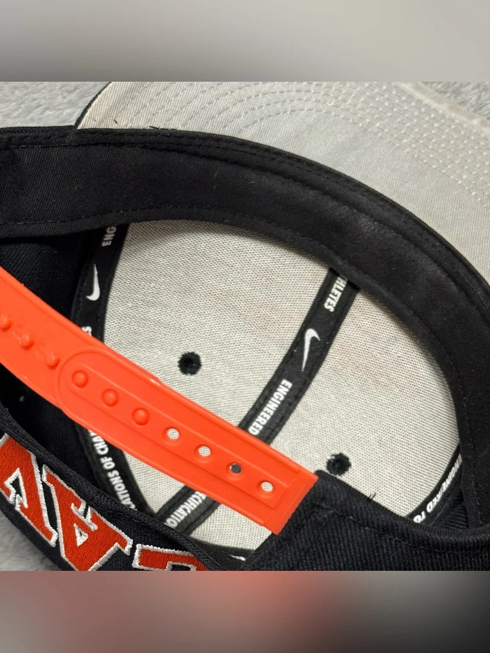 Nike True Oregon State Beavers Beavs Embroidered Snapback Hat Black Adjustable